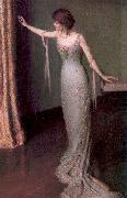 Perry, Lilla Calbot Lady in an Evening Dress oil on canvas